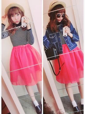 甜甜私房miyu喵さんのコーディネート