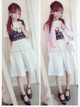 甜甜私房miyu喵さんのコーディネート