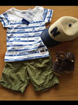 nanananaさん（キッズ・100cm）の夏コーディネート