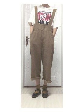 sleepinglateさん（レディース・164cm）の秋コーディネート