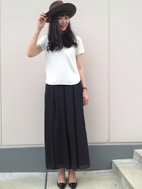 「journal standard L'essage（ジャーナルスタンダードレサージュ）のアイテム」を使った、JOURNAL STANDARD Lady's 心斎橋店スタッフBさん（レディース・170cm）の夏コーディネート