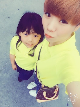 「AAA（トリプルエー）のアイテム（トップス）」を使った、薇依妈さん（レディース・160cm）の春コーディネート