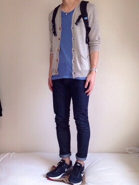 「rxmance（ロマンス）のアイテム」を使った、kenさん（メンズ・186cm）の春コーディネート