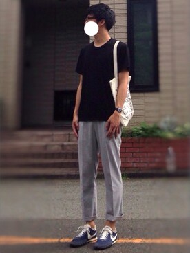 「URBAN RESEARCH Sonny Label（アーバンリサーチサニーレーベル）のアイテム（スラックス）」を使った、kenさん（メンズ・186cm）の夏コーディネート