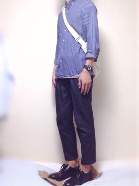 「G-SHOCK」｜kenさん（メンズ・186cm）の夏コーディネート