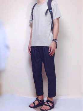 「G-SHOCK」｜kenさん（メンズ・186cm）の夏コーディネート