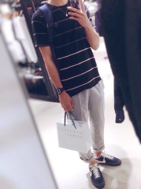 「G-SHOCK」｜kenさん（メンズ・186cm）の夏コーディネート