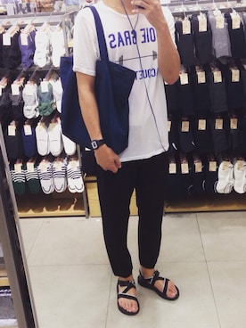 「rxmance（ロマンス）のアイテム」を使った、kenさん（メンズ・186cm）の夏コーディネート