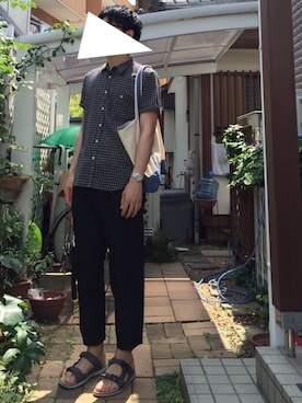 kenさん（メンズ・186cm）の春コーディネート
