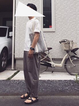 kenさん（メンズ・186cm）の夏コーディネート