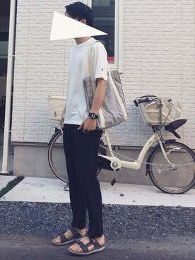 kenさん（メンズ・186cm）の夏コーディネート