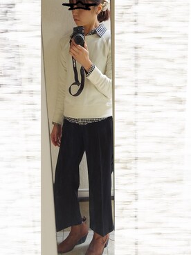 「スエット」｜yukiさん（レディース・163cm）の冬コーディネート