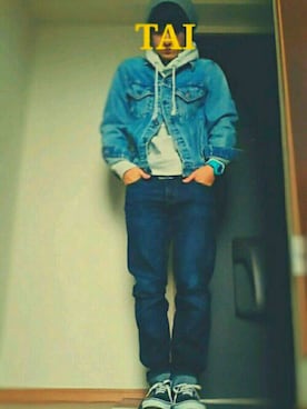 たいさん（メンズ・170cm）の秋コーディネート