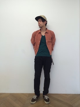 「ARTS & SCIENCE（アーツアンドサイエンス）のアイテム（アクセサリー）」を使った、kazoonさん（メンズ・173cm）の春コーディネート