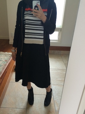 kuuumyさん（レディース・158cm）の秋コーディネート