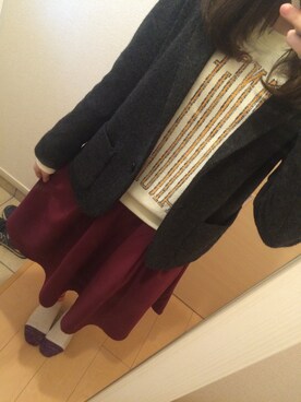 しゃむさん（レディース・161cm）の春コーディネート