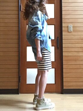 N.aiさん（レディース・155cm）の春コーディネート