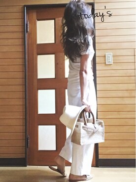 N.aiさん（レディース・155cm）の夏コーディネート