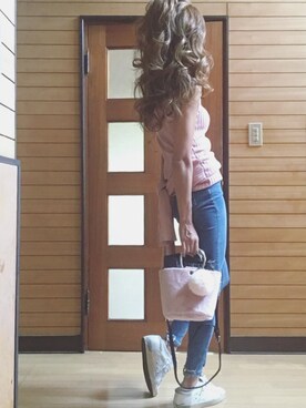 「SLY（スライ）のアイテム（財布/小物）」を使った、N.aiさん（レディース・155cm）の秋コーディネート
