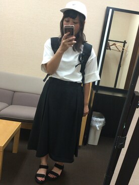 「ORiental TRaffic（オリエンタルトラフィック）の【再値下げ！SALE 50%OFF】【スポーツ系サンダル人気No1！】★スポーツサンダル★5203（サンダル）」を使った、ni__ikoさん（レディース・150cm）の夏コーディネート