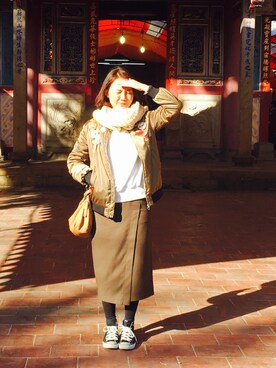 Ting Chienさん(レディース・168cm)の春コーディネート