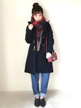 「WEARISTAクリスマスデートコーデ」｜yumi.さん（レディース・151cm）の冬コーディネート