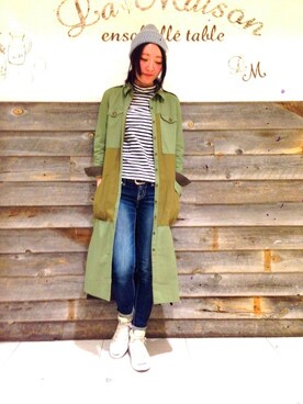 miki wさん（レディース・165cm）の春コーディネート