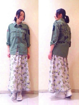 miki wさん（レディース・165cm）の春コーディネート