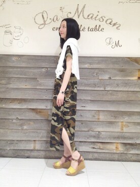 miki wさん（レディース・165cm）の春コーディネート