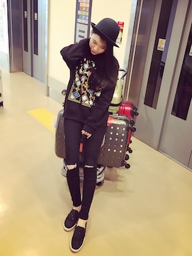 「STARSTYLING（スタースタイリング）のアイテム」を使った、Clinさん（レディース・168cm）の秋コーディネート