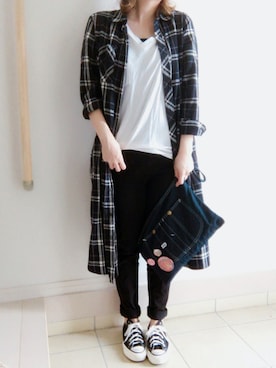 nonさん（レディース・154cm）の秋コーディネート