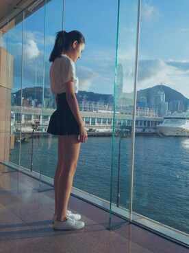 「cotton on」｜「アイテム（スカート）」を使った、Scarlettさん（レディース・165cm）の夏コーディネート