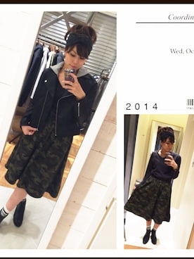 「ANOTHER BRANCH（アナザーブランチ）のアイテム（スカート）」を使った、さ よさん（レディース・156cm）の秋コーディネート
