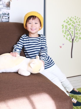 Ren⁑zoさん（キッズ・90cm）の秋コーディネート