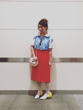 「Sretsis（スレッシス）のアイテム（ジャケット/アウター）」を使った、laniさん（レディース・153cm）の秋コーディネート