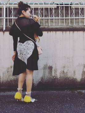 「あちゃちゅむ」｜「アイテム（パンプス）」を使った、laniさん（レディース・153cm）の秋コーディネート