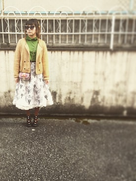 「Sretsis（スレッシス）のアイテム」を使った、laniさん（レディース・153cm）の冬コーディネート