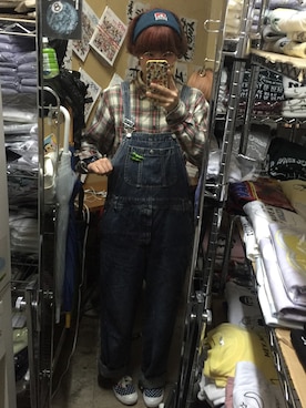 「BEN DAVIS（ベンデイビス）のアイテム」を使った、みきてぃ。さん（レディース・168cm）の春コーディネート