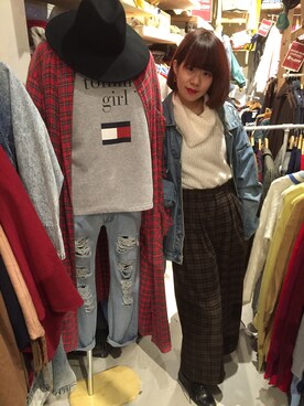 みきてぃ。さん(レディース・168cm)の秋コーディネート