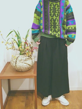 「Ungaro（ウンガロ）のアイテム」を使った、みきてぃ。さん（レディース・168cm）の冬コーディネート