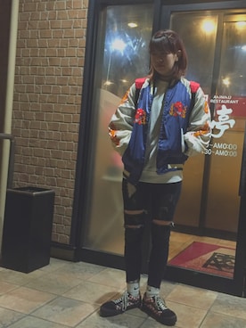 「TEDMAN（テッドマン）のアイテム」を使った、みきてぃ。さん（レディース・168cm）の春コーディネート