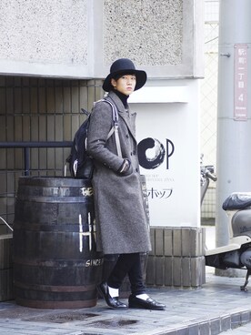 「Ralph Lauren」｜「アイテム（その他アウター）」を使った、ALLMYLOVINGさん（メンズ・170cm）の冬コーディネート