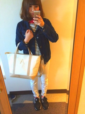 「誕生日」｜「アイテム（財布/小物）」を使った、Ｙ.ayamenさん（レディース・155cm）の春コーディネート