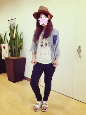 「お買い物」｜「アイテム（その他）」を使った、KZTさん（レディース・164cm）の夏コーディネート