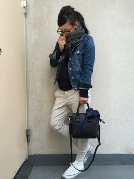 *:)ayaさん(レディース・160cm)の冬コーディネート