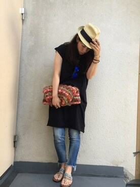 ＊:)ayaさん（レディース・160cm）の夏コーディネート