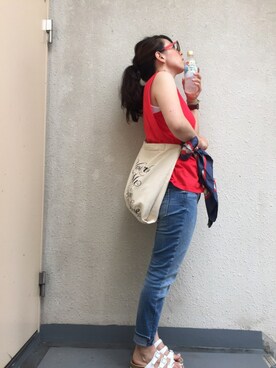 ＊:)ayaさん（レディース・160cm）の夏コーディネート