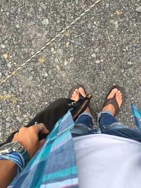 「HTC（エイチティーシー）のアイテム（バッグ）」を使った、kazun0riさん（メンズ・172cm）の春コーディネート