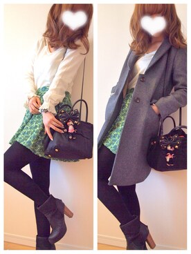 natsuさん（レディース・160cm）の春コーディネート