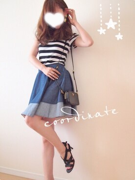 natsuさん(レディース・160cm)の夏コーディネート